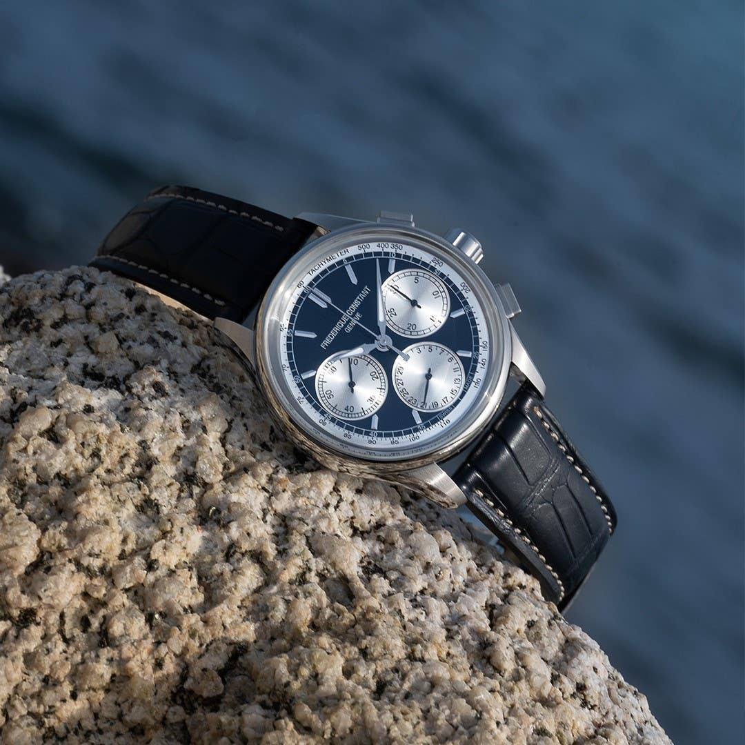 Frederique constant flyback chronograph manufacture discount